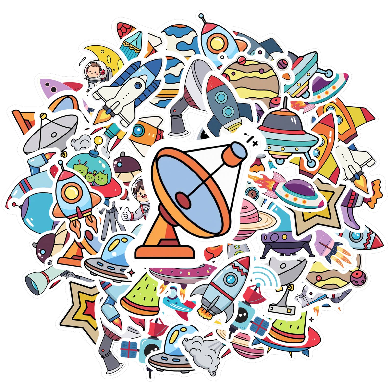 35pcs Cute UFO Stickers Whimsical Astronaut Astronaut Stickers Rocket Graffiti For Laptop Luggage Scrapbook Diary Sticker
35pcs Cute UFO Stickers Whimsical Astronaut Astronaut Stickers Rocket Graffiti For Laptop Luggage Scrapbook Diary Sticker