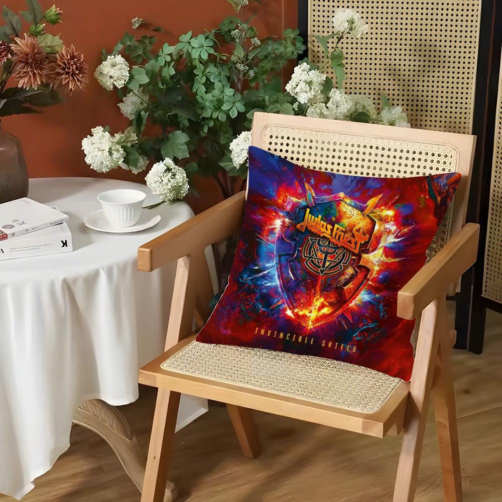 Band JJudas PPriest Cushion Cover Silky Short Plush Invisible Zipper Dustproof Sofa Pillow Case for Home Decor 30x30cm
Band JJudas PPriest Cushion Cover Silky Short Plush Invisible Zipper Dustproof Sofa Pillow Case for Home Decor 30x30cm