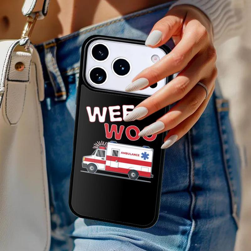 Ambulance EMS EMT Paramedic Phone Case For iPhone 17 Air 14 15 13 12 Max Cover For Apple 14 15 16 16e 11 Pro Max Plus Coque iPhone 13
Ambulance EMS EMT Paramedic Phone Case For iPhone 17 Air 14 15 13 12 Max Cover For Apple 14 15 16 16e 11 Pro Max Plus Coque iPhone 13