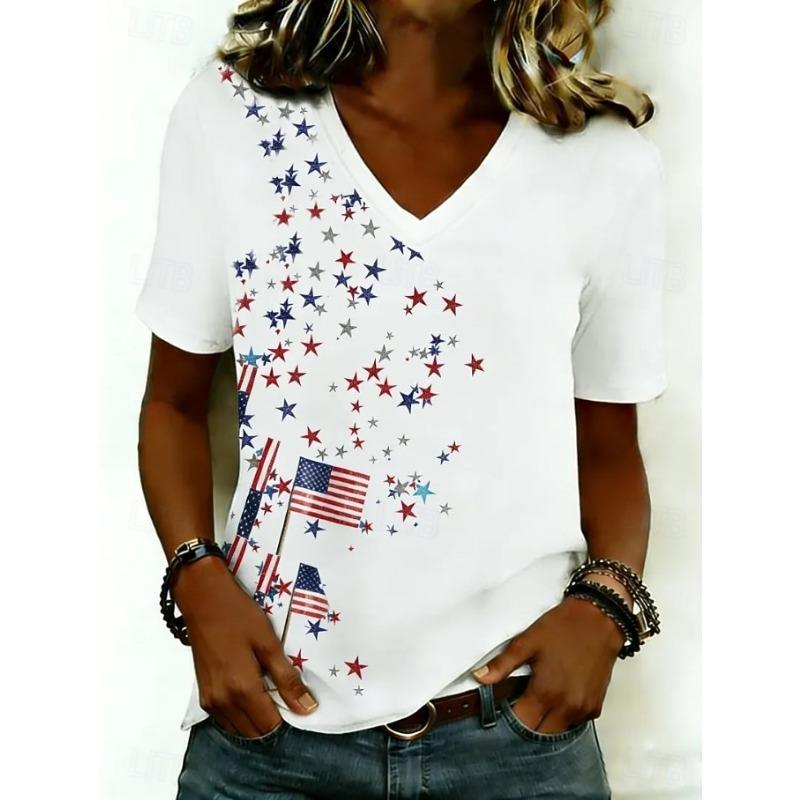 Fashionable Women s V-neck Casual Short Sleeved T-shirt,Rretro Sports Style Casual Sportswear 5XL
Fashionable Women s V-neck Casual Short Sleeved T-shirt,Rretro Sports Style Casual Sportswear 5XL