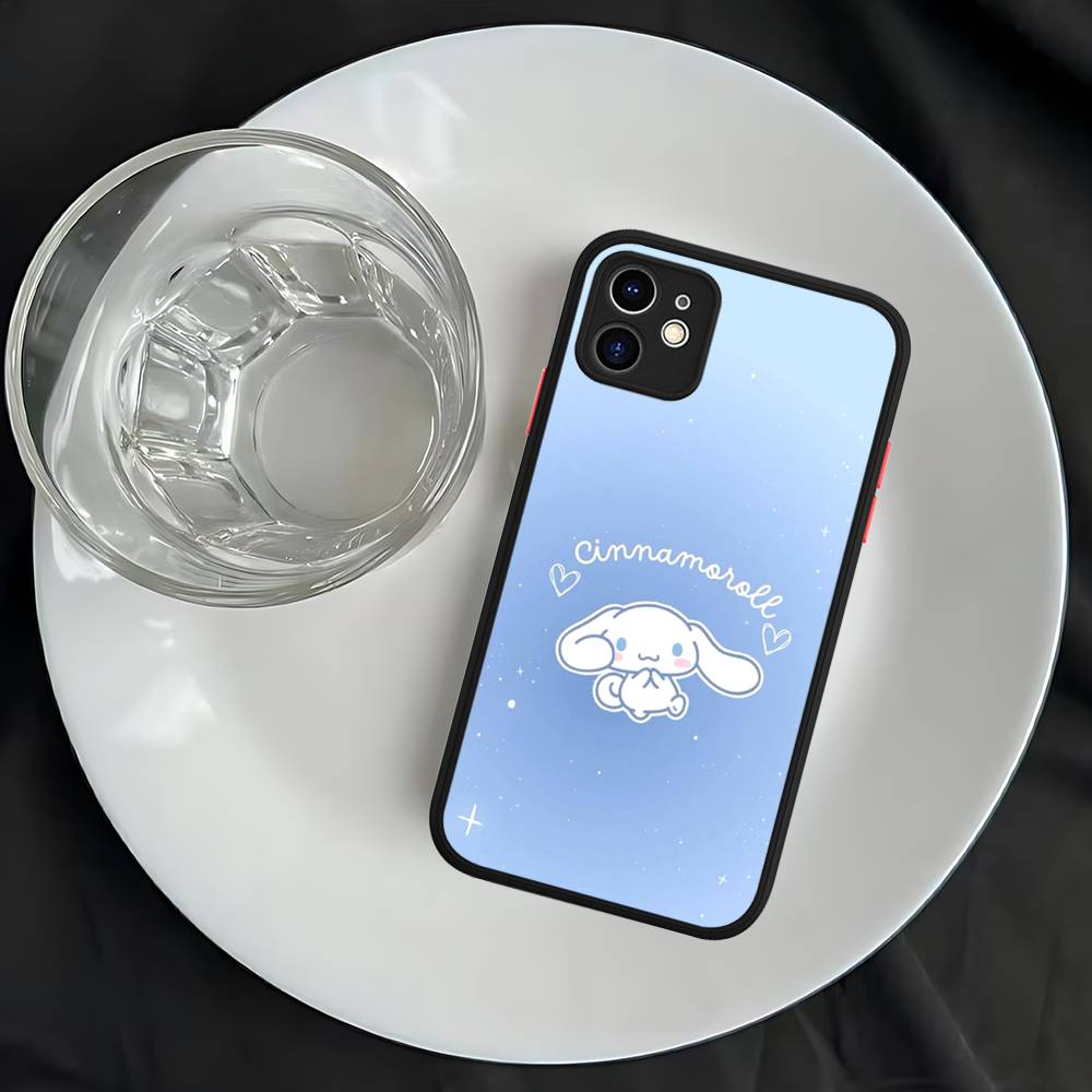 Caroon Cute C-Cinnamorolls Matte Transparent Phone Cover For iPhone Case 16 15 14 13 12 11 Pro Max X XS Max Plus iphone 16pro max
Caroon Cute C-Cinnamorolls Matte Transparent Phone Cover For iPhone Case 16 15 14 13 12 11 Pro Max X XS Max Plus iphone 16pro max