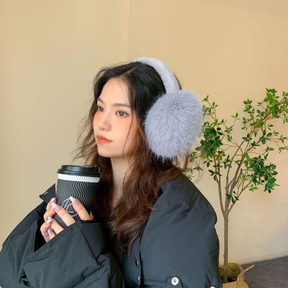 Thick Warm Winter Warm Earmuffs Solid Color Folding Earflap Fluffy Plush Ear Warmer сірий колір
Thick Warm Winter Warm Earmuffs Solid Color Folding Earflap Fluffy Plush Ear Warmer сірий колір