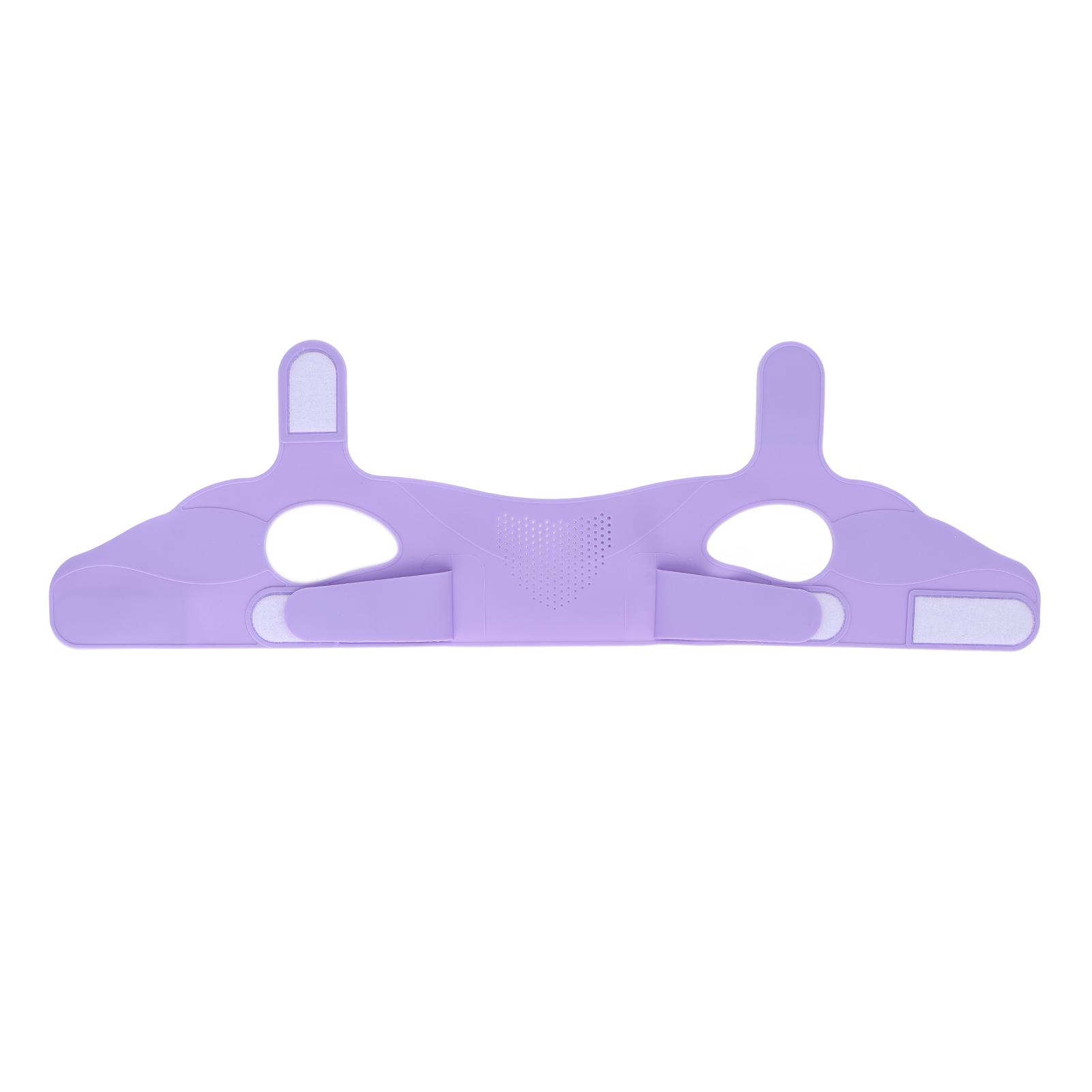 Facial Slimming Strap Silicone Soft Elastic Double Chin Reducer V Line Face Tightening Lifting Belt Purple
Facial Slimming Strap Silicone Soft Elastic Double Chin Reducer V Line Face Tightening Lifting Belt Purple