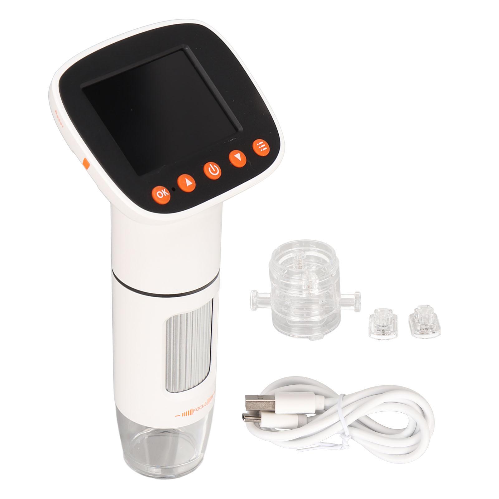 LCD Digital Microscope 50X to 1000X Magnification 1080P HD USB Handheld Coin Microscope with
LCD Digital Microscope 50X to 1000X Magnification 1080P HD USB Handheld Coin Microscope with