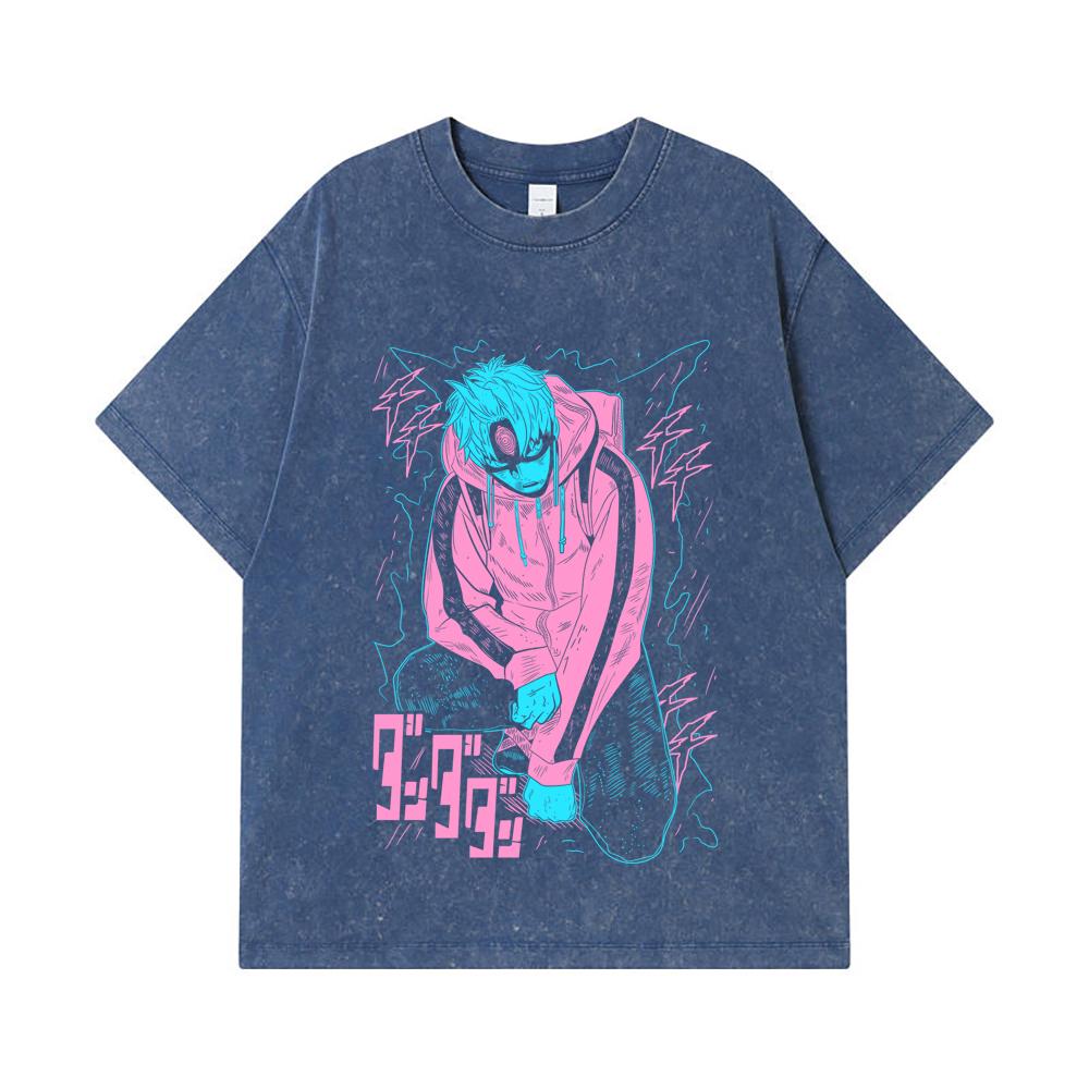 275 GSM Washed T-shirts 100% Cotton Dandadan V17 Jiji Black Print Unisex Heavy Cotton T Shirt 2XL королівський синій колір
275 GSM Washed T-shirts 100% Cotton Dandadan V17 Jiji Black Print Unisex Heavy Cotton T Shirt 2XL королівський синій колір