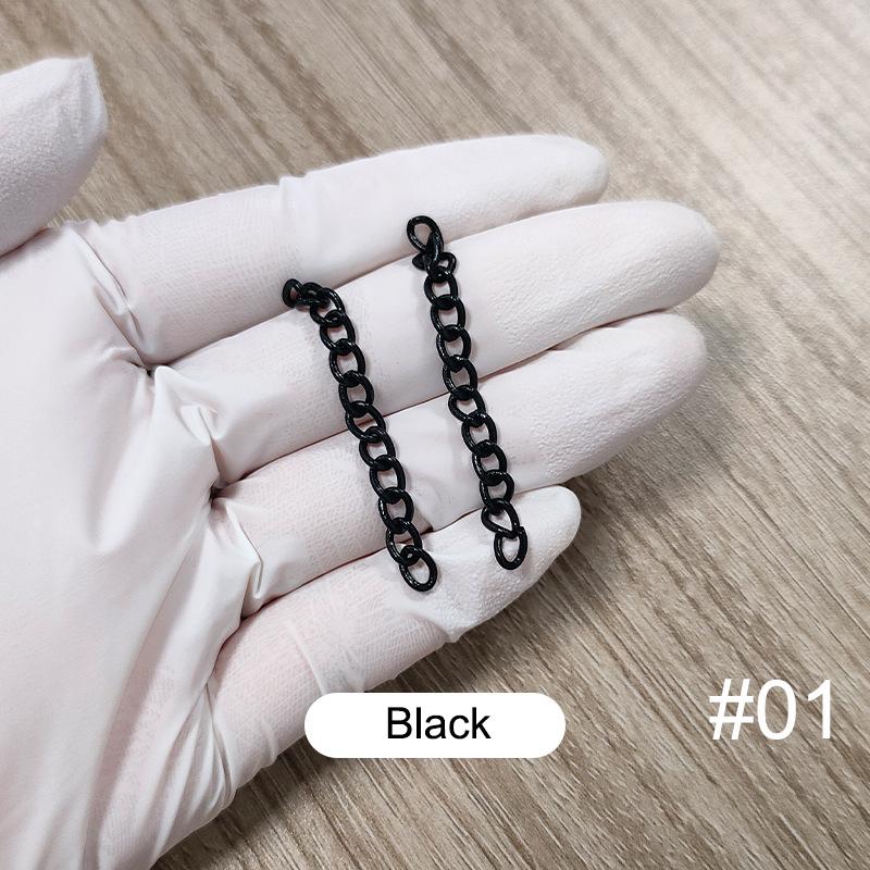 20-30pcs 5cm Metal Colorful Keychain Extension Chain Tail End Keyring Connector for Toys Dolls Pendants DIY Jewelry Findings 20 PCS чёрный
20-30pcs 5cm Metal Colorful Keychain Extension Chain Tail End Keyring Connector for Toys Dolls Pendants DIY Jewelry Findings 20 PCS чёрный