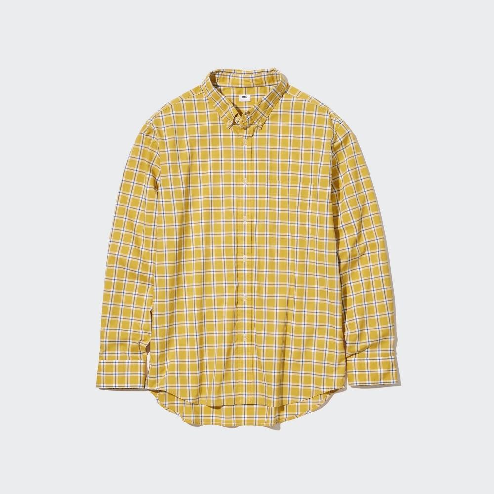 UNIQLO JAPAN Рубашка из очень тонкого хлопка в широкую клетку, воротник на пуговицах, длинные рукава
UNIQLO JAPAN Рубашка из очень тонкого хлопка в широкую клетку, воротник на пуговицах, длинные рукава