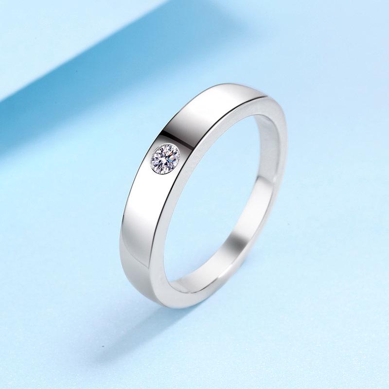 Регулируемые кольца для пары унисекс из стерлингового серебра 925 пробы с муассанитами по 10 пунктов и покрытием золотом Pt950 Size 11
Регулируемые кольца для пары унисекс из стерлингового серебра 925 пробы с муассанитами по 10 пунктов и покрытием золотом Pt950 Size 11