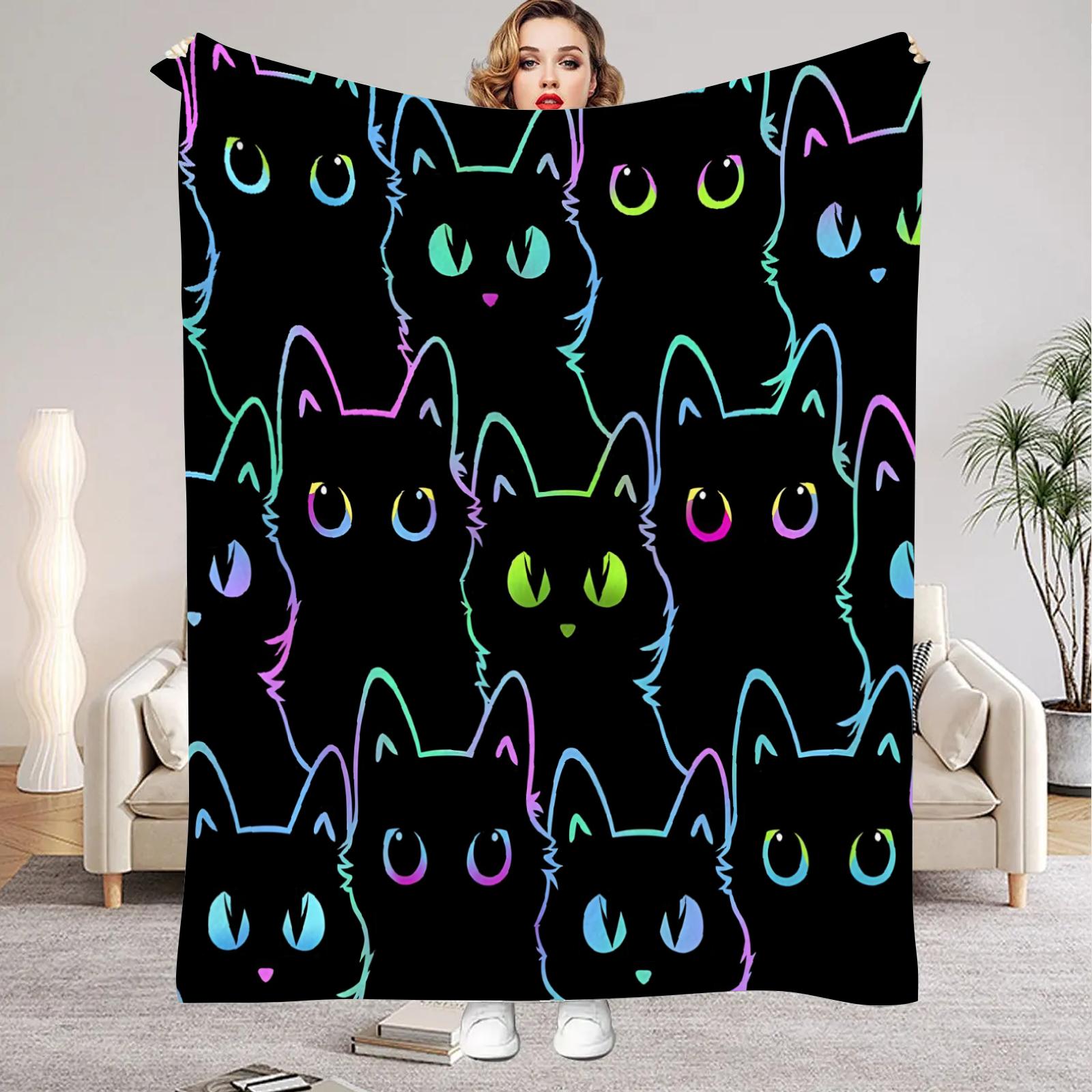 1Pc Digital Printed Catthemed Flannel Blanket Mattress Cover Blanket for Family BedsSofasOfficesOutdoor Camping 75x100cm (30x40inch)
1Pc Digital Printed Catthemed Flannel Blanket Mattress Cover Blanket for Family BedsSofasOfficesOutdoor Camping 75x100cm (30x40inch)