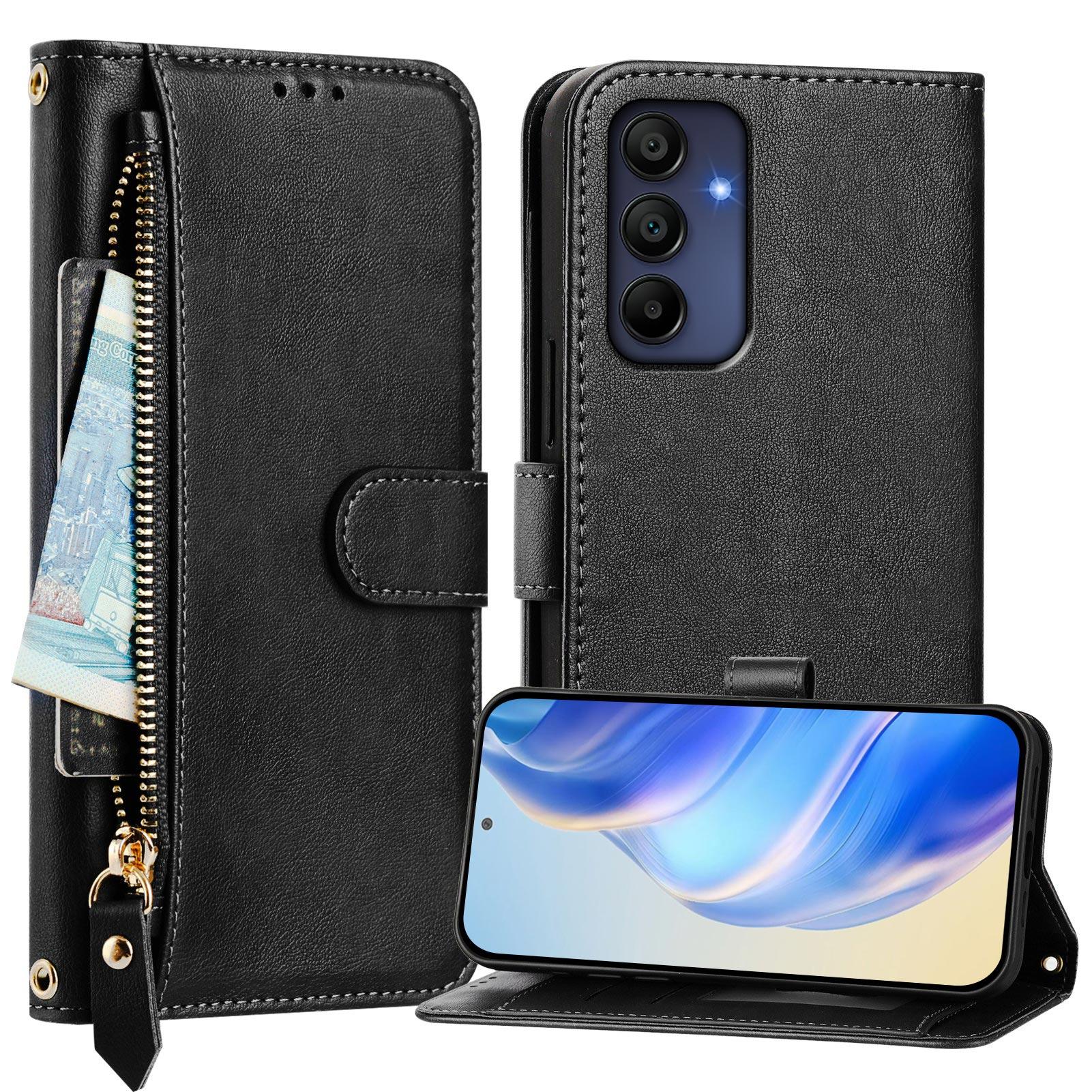 For Samsung Galaxy A16 5G/Galaxy A16 4G Case Zipper Pocket Multiple Card Slots Leather Phone Cover Red
For Samsung Galaxy A16 5G/Galaxy A16 4G Case Zipper Pocket Multiple Card Slots Leather Phone Cover Red