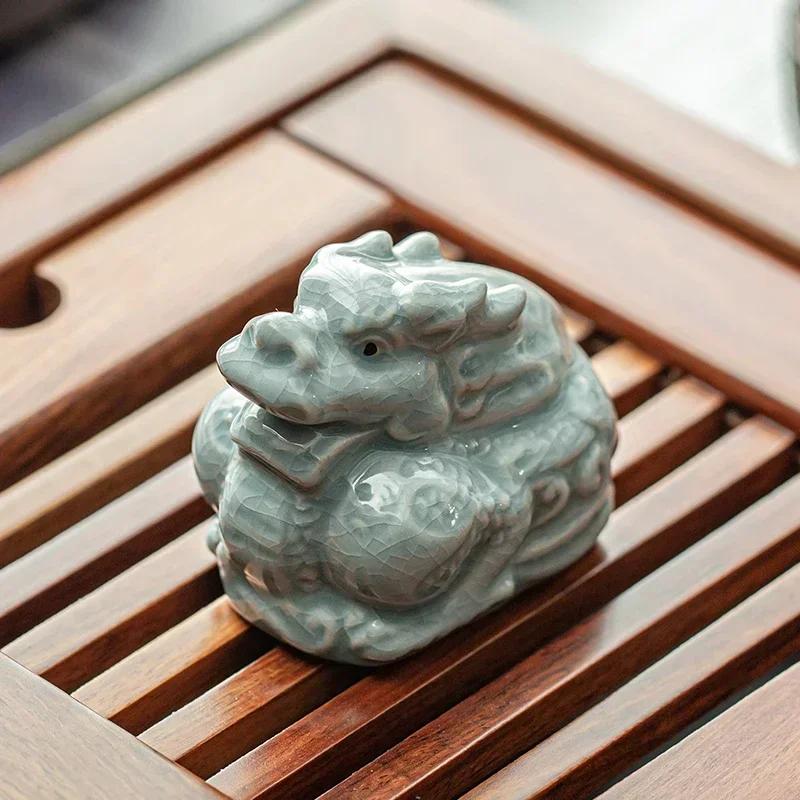 Retro Ceramics Tea Pet Chinese Zodiac Animal Statue Cute Tea Figurine Ornaments Desktop Crafts Tea Set Decoration Accessories
Retro Ceramics Tea Pet Chinese Zodiac Animal Statue Cute Tea Figurine Ornaments Desktop Crafts Tea Set Decoration Accessories