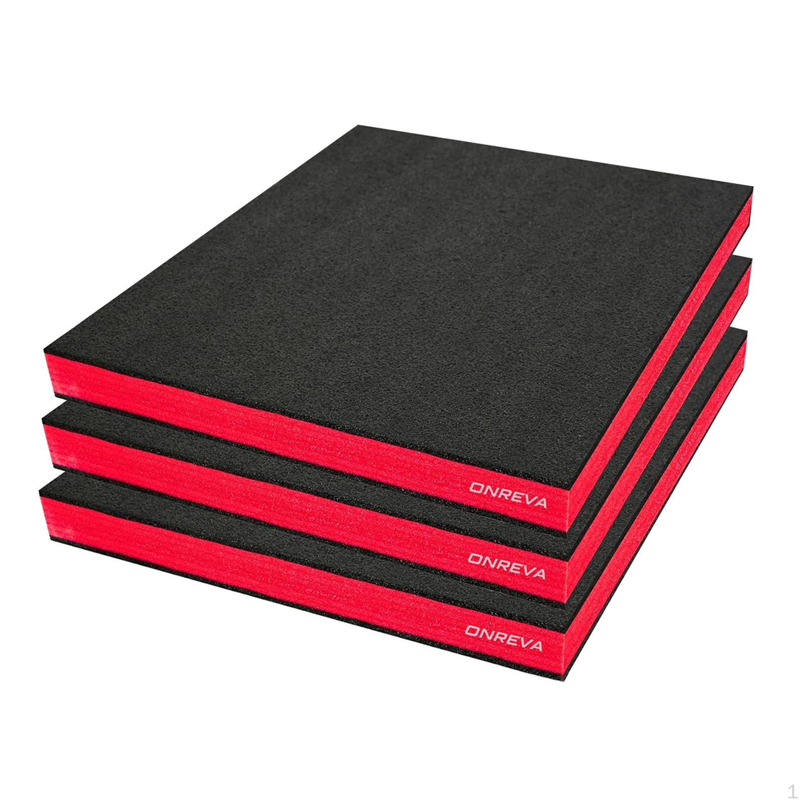 Foam Insert Set, Hard Case Storage Trays, Antislip Inserts, Sheets for Model Making, Table 40x33x2.5 cm
Foam Insert Set, Hard Case Storage Trays, Antislip Inserts, Sheets for Model Making, Table 40x33x2.5 cm
