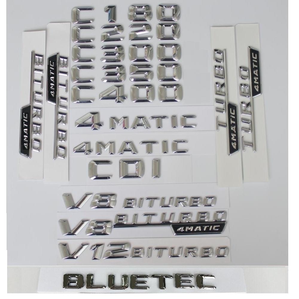3D Chrome Silver Letters For Mercedes Benz W204 W205 C180 C200 C220 C230 C240 C250 C260 C280 C300 AMG CDI BLUETEC 4MATIC Emblems C 220
3D Chrome Silver Letters For Mercedes Benz W204 W205 C180 C200 C220 C230 C240 C250 C260 C280 C300 AMG CDI BLUETEC 4MATIC Emblems C 220