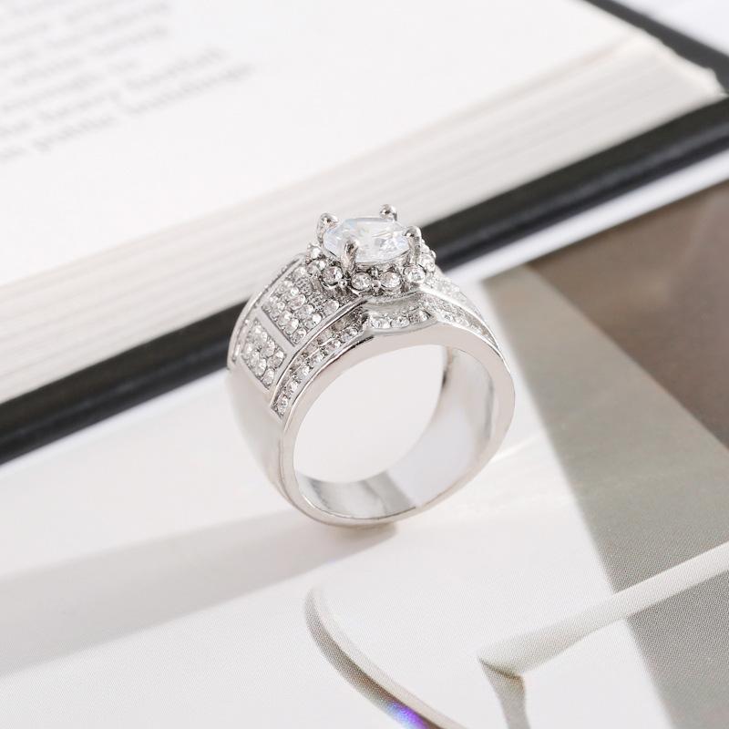 Silver Luxury Full Diamond White Zirconium Women S Ring no. 13 срібний
Silver Luxury Full Diamond White Zirconium Women S Ring no. 13 срібний