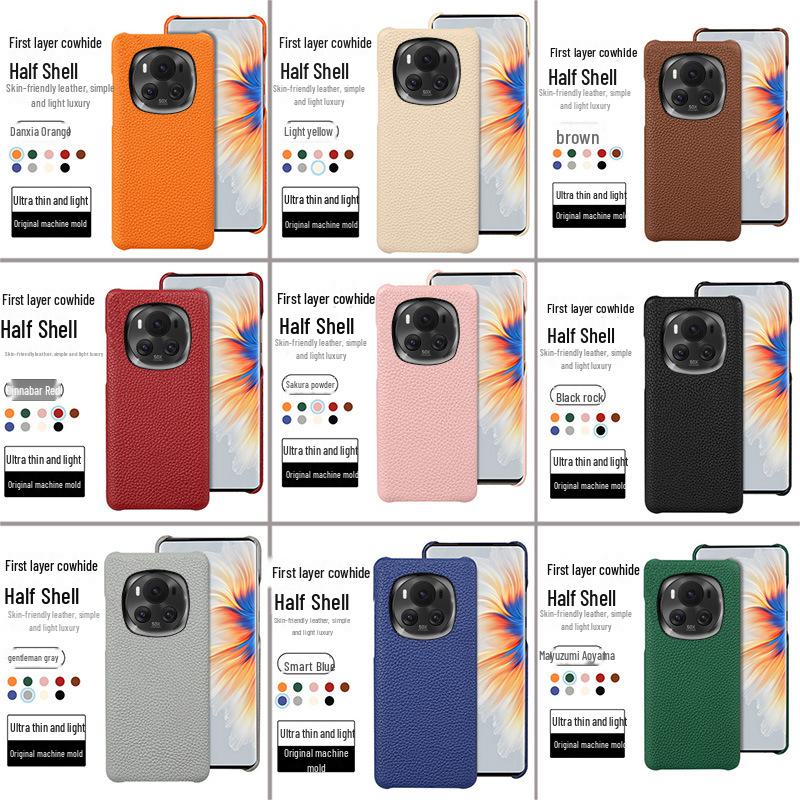 Защитный чехол из натуральной кожи для Honor Magic5 Pro - Ultimate Edition, рисунок личи. Honor Magic6 Pro
Защитный чехол из натуральной кожи для Honor Magic5 Pro - Ultimate Edition, рисунок личи. Honor Magic6 Pro