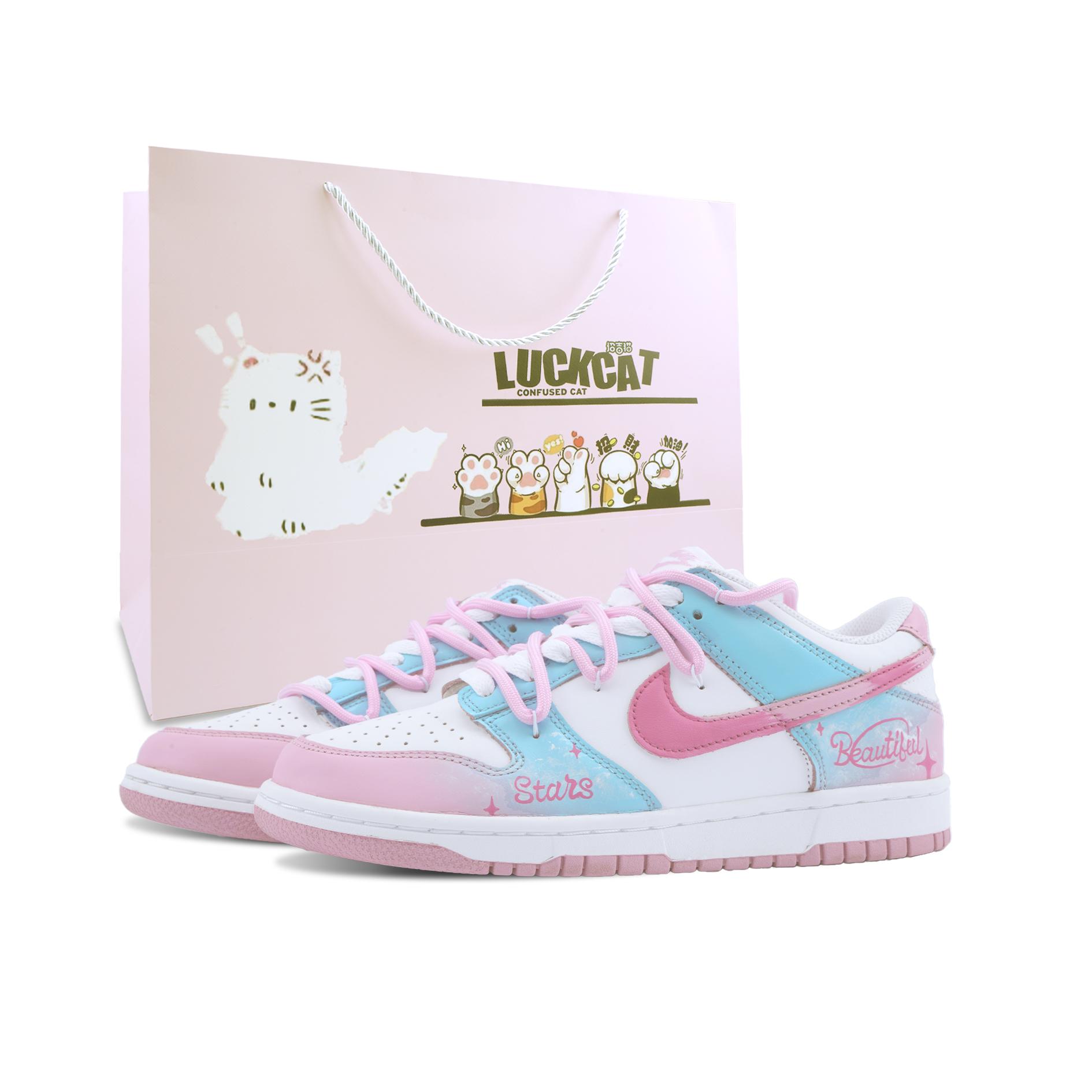 Nike Dunk Peach Blue, Special Shopping Bag Low top Skateboard Shoes Unisex FB9109-125(Team1800-SBOX) 38.5
Nike Dunk Peach Blue, Special Shopping Bag Low top Skateboard Shoes Unisex FB9109-125(Team1800-SBOX) 38.5