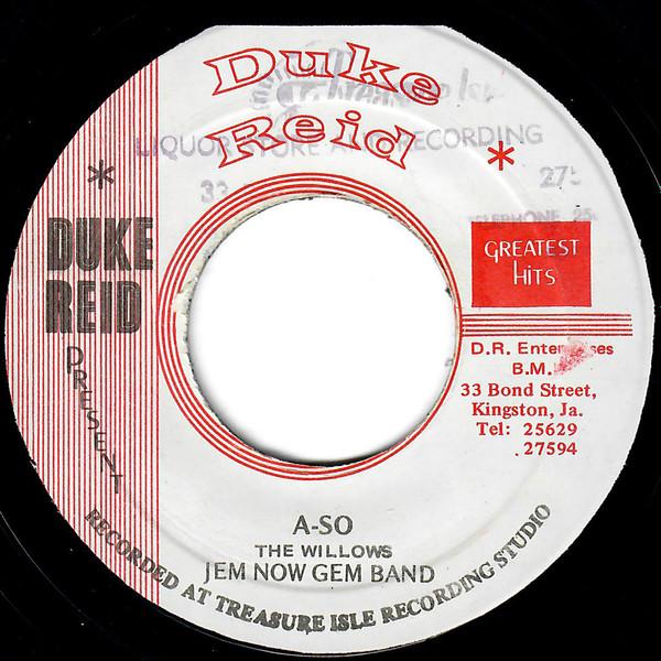7-дюймовая пластинка WILLOWS JEM NOW GEM BAND ASo NONE Duke Reid Great 1973 Ямайка Регги Ска Даб Б/у
7-дюймовая пластинка WILLOWS JEM NOW GEM BAND ASo NONE Duke Reid Great 1973 Ямайка Регги Ска Даб Б/у