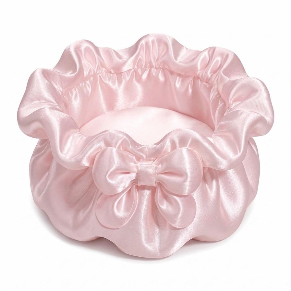 Satin Ruffled Jewelry Storage Case Multi-Function Desktop Storage Box Desktop Organizer Gift рожевий
Satin Ruffled Jewelry Storage Case Multi-Function Desktop Storage Box Desktop Organizer Gift рожевий