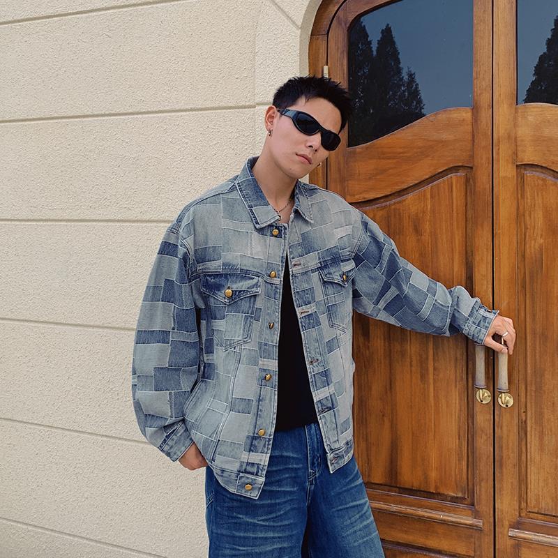 New Arrival: Trendy American Niche Washable Denim Jacket - Casual, Loose, and Versatile for the Stylish Man M
New Arrival: Trendy American Niche Washable Denim Jacket - Casual, Loose, and Versatile for the Stylish Man M
