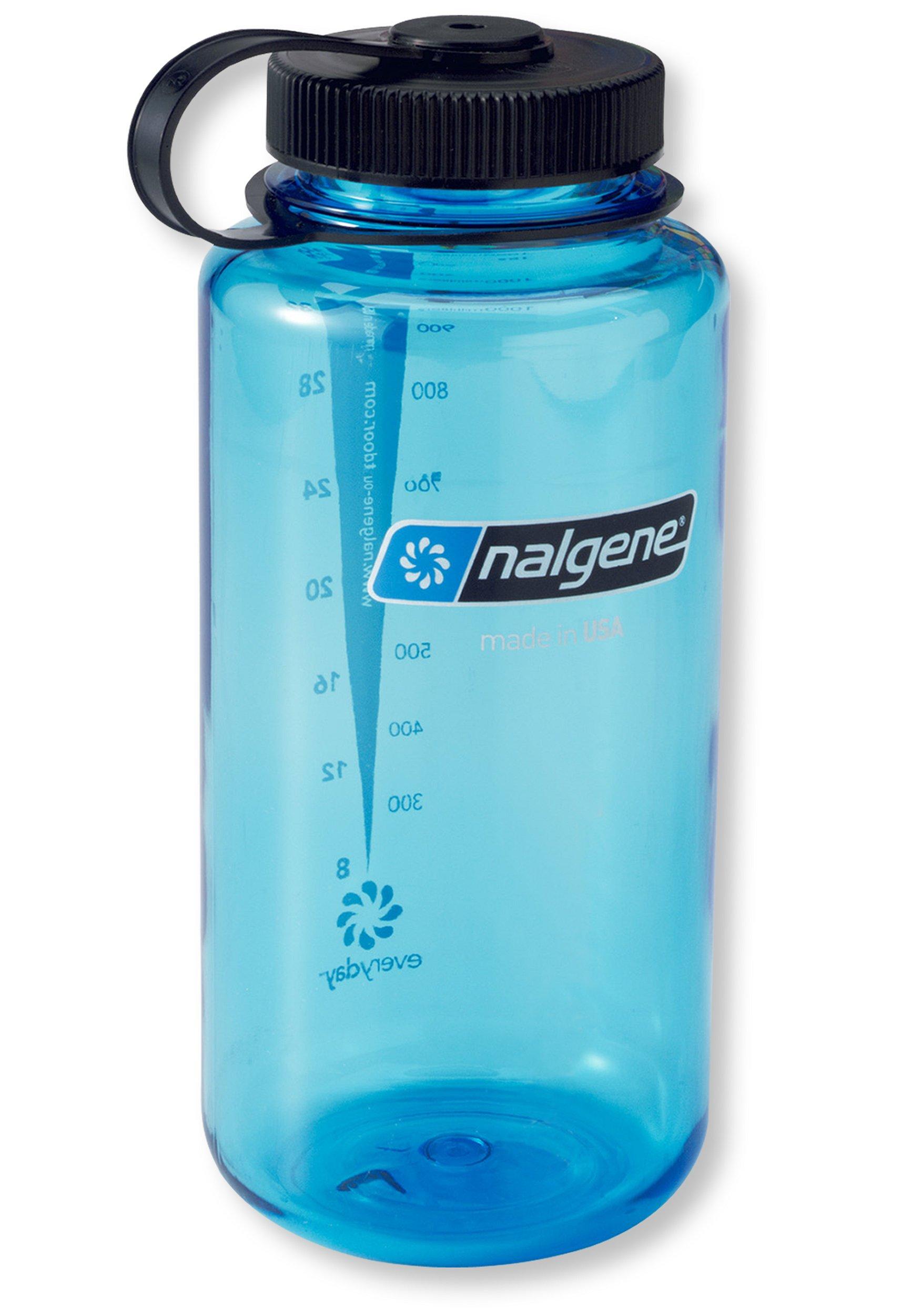Nalgene Color Bottle, Wide Mouth, 1.0L, Polypropylene, Tritan, Blue, 91315
Nalgene Color Bottle, Wide Mouth, 1.0L, Polypropylene, Tritan, Blue, 91315