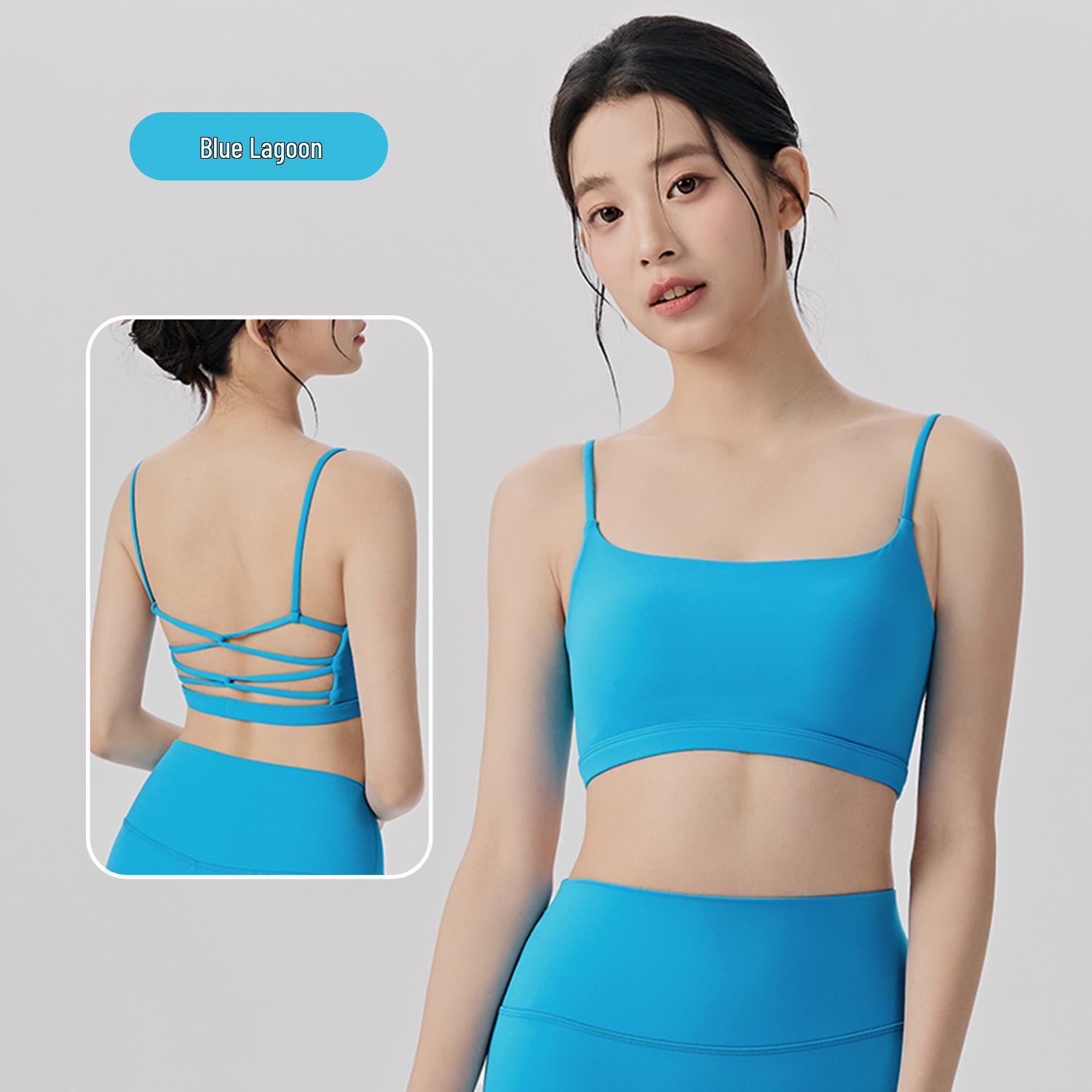Women s Cross-Back Sports Bra with Chest Pads - Thin Straps, Breathable, Ideal for Yoga and Pilates Medium
Women s Cross-Back Sports Bra with Chest Pads - Thin Straps, Breathable, Ideal for Yoga and Pilates Medium