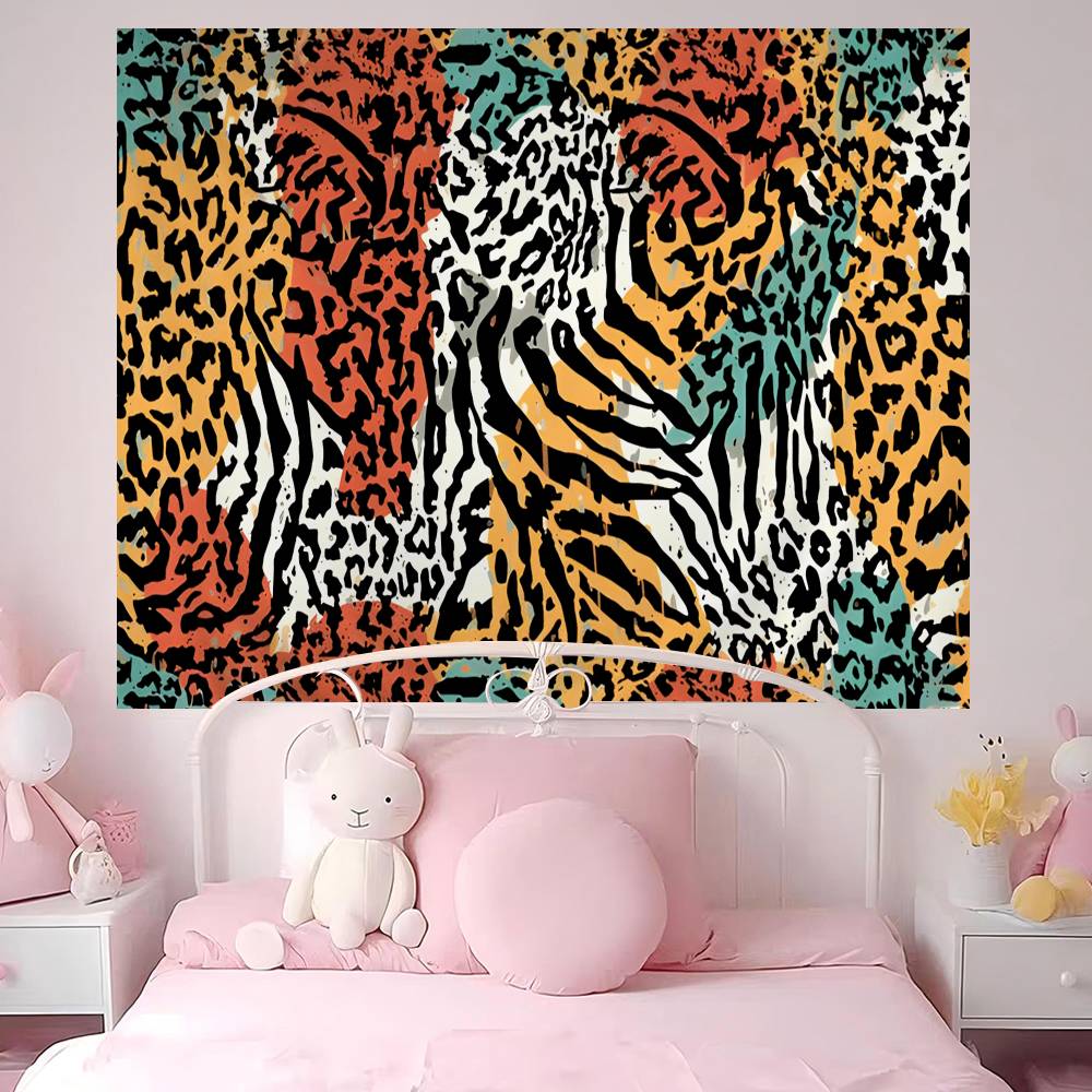 Zebra Stripe Leopard Printed Large Wall Tapestry Art Science Fiction Room Home Decor Decor Blanket 74x94cm(29x37in)
Zebra Stripe Leopard Printed Large Wall Tapestry Art Science Fiction Room Home Decor Decor Blanket 74x94cm(29x37in)