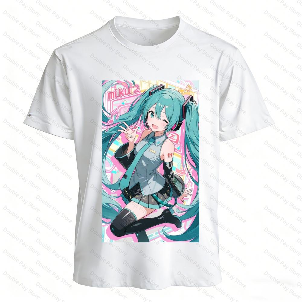 Летние Новые Аниме Аксессуары Hatsune miku Сладкие Крутые Свободные Дышащие Хлопковые Футболки для Унисекса Рубашки Женские футболки S
Летние Новые Аниме Аксессуары Hatsune miku Сладкие Крутые Свободные Дышащие Хлопковые Футболки для Унисекса Рубашки Женские футболки S