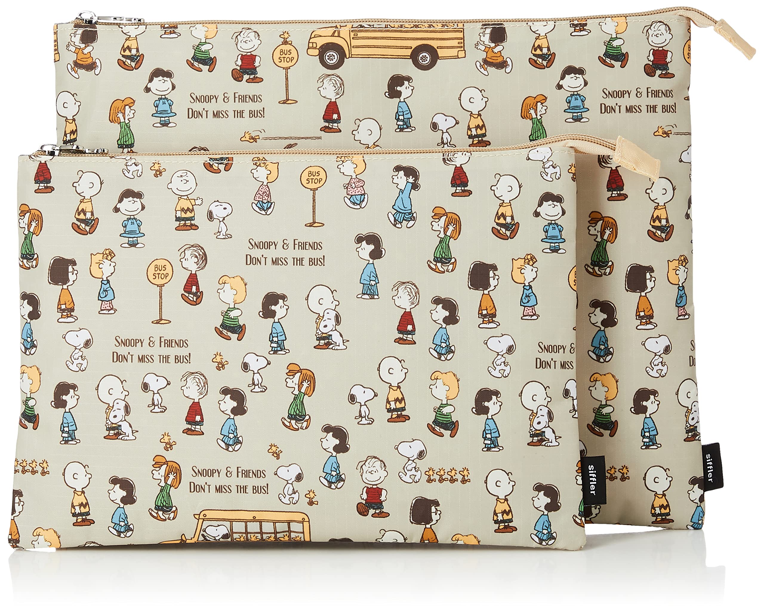 Hapitas 2-Size Pouch Set 7119 Snoopy Multi-Pouch Set 7119 PN125 Bus Stop Brown
Hapitas 2-Size Pouch Set 7119 Snoopy Multi-Pouch Set 7119 PN125 Bus Stop Brown