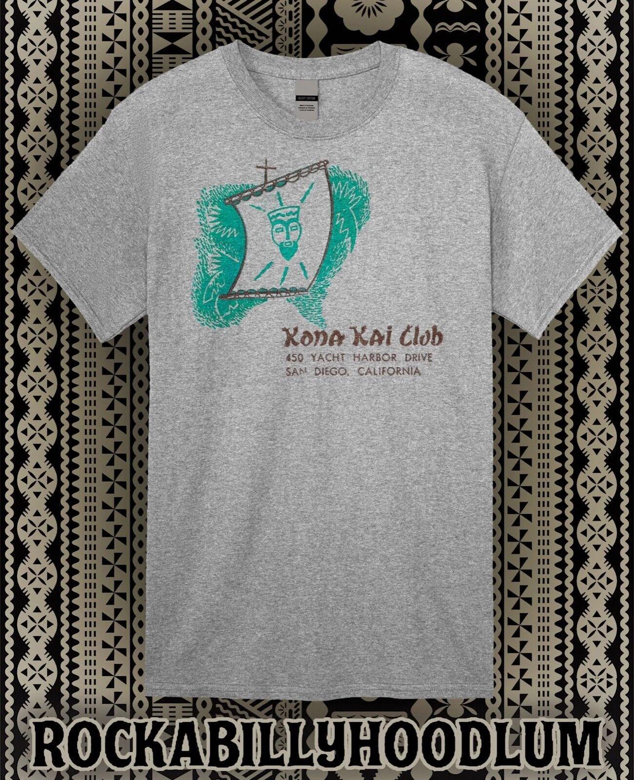 Retro Tiki Tee T Shirt 100% Cotton Kona Kai Club San Diego CA Bar Restaurant Mug S
Retro Tiki Tee T Shirt 100% Cotton Kona Kai Club San Diego CA Bar Restaurant Mug S