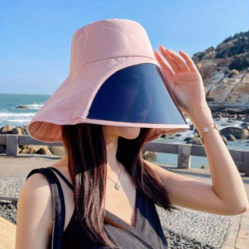 Large Eaves Widening Lenses Bucket Hat Full Face Coverage Women Summer Sunshade Hat Waterproof Beach Sun Hat
Large Eaves Widening Lenses Bucket Hat Full Face Coverage Women Summer Sunshade Hat Waterproof Beach Sun Hat