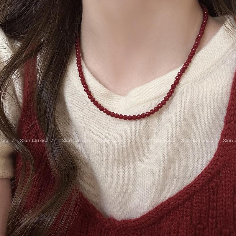 2025 Sense Layered Black Agate & Pearl Necklace - Light Luxury Women s Clavicle Chain Accessory
2025 Sense Layered Black Agate & Pearl Necklace - Light Luxury Women s Clavicle Chain Accessory