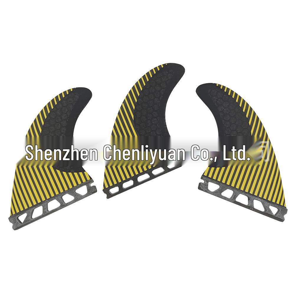 UPSURF Grey/Yellow Honeycomb Single Tab Tail Fins for Surfboards M (G5)
UPSURF Grey/Yellow Honeycomb Single Tab Tail Fins for Surfboards M (G5)