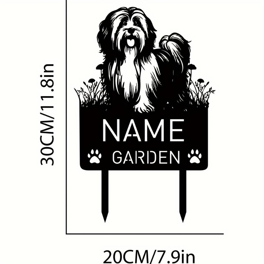 Vintage Metal Garden Stake Memorial Sign Personalized Havanese Dog Gift Outdoor Yard Decor
Vintage Metal Garden Stake Memorial Sign Personalized Havanese Dog Gift Outdoor Yard Decor