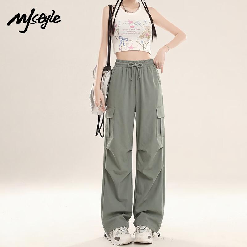Women s Ice-Feel Wide-Leg Cargo Pants L
Women s Ice-Feel Wide-Leg Cargo Pants L