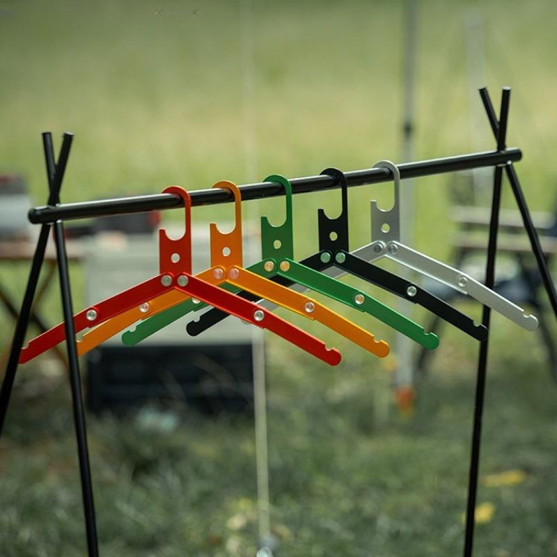 Складная вешалка для одежды из алюминиевого сплава для путешествий, кемпинга, многофункциональная, простая, портативная, противоскользящая, сушилка для одежды 
Складная вешалка для одежды из алюминиевого сплава для путешествий, кемпинга, многофункциональная, простая, портативная, противоскользящая, сушилка для одежды