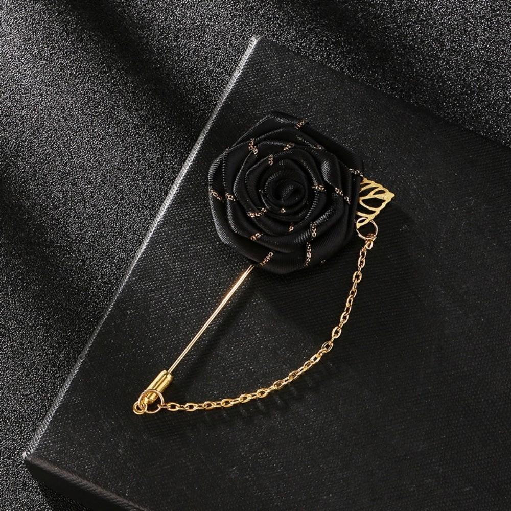 Creative Rose Groomsmen Lapel Pins Handmade Wedding Corsage Wedding Brooches Suit Accessories чёрный
Creative Rose Groomsmen Lapel Pins Handmade Wedding Corsage Wedding Brooches Suit Accessories чёрный