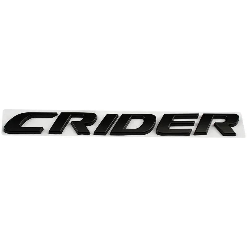 Honda CRIDER 3D Metal Car Stickers 20cm Side Fender Badge Styling Logo Emblem Decals Rear Trunk Accessories for 2011 2023 2025 M
Honda CRIDER 3D Metal Car Stickers 20cm Side Fender Badge Styling Logo Emblem Decals Rear Trunk Accessories for 2011 2023 2025 M