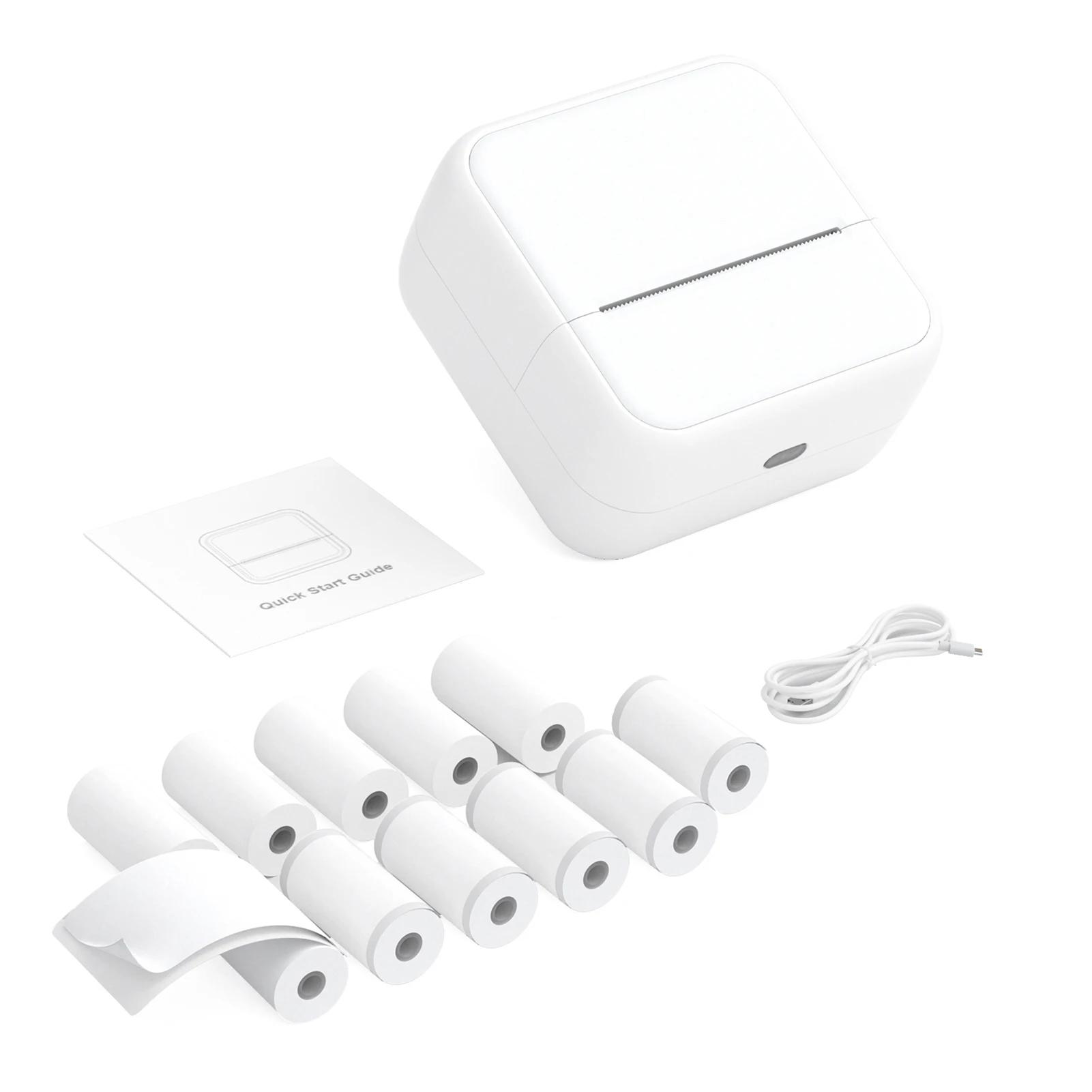 57мм Термопринтер для этикеток 2-дюймовый Карманный принтер BT Беспроводное подключение Совместим с для Android для IOS Поддержка приложений Чековый Labe белый
57мм Термопринтер для этикеток 2-дюймовый Карманный принтер BT Беспроводное подключение Совместим с для Android для IOS Поддержка приложений Чековый Labe белый