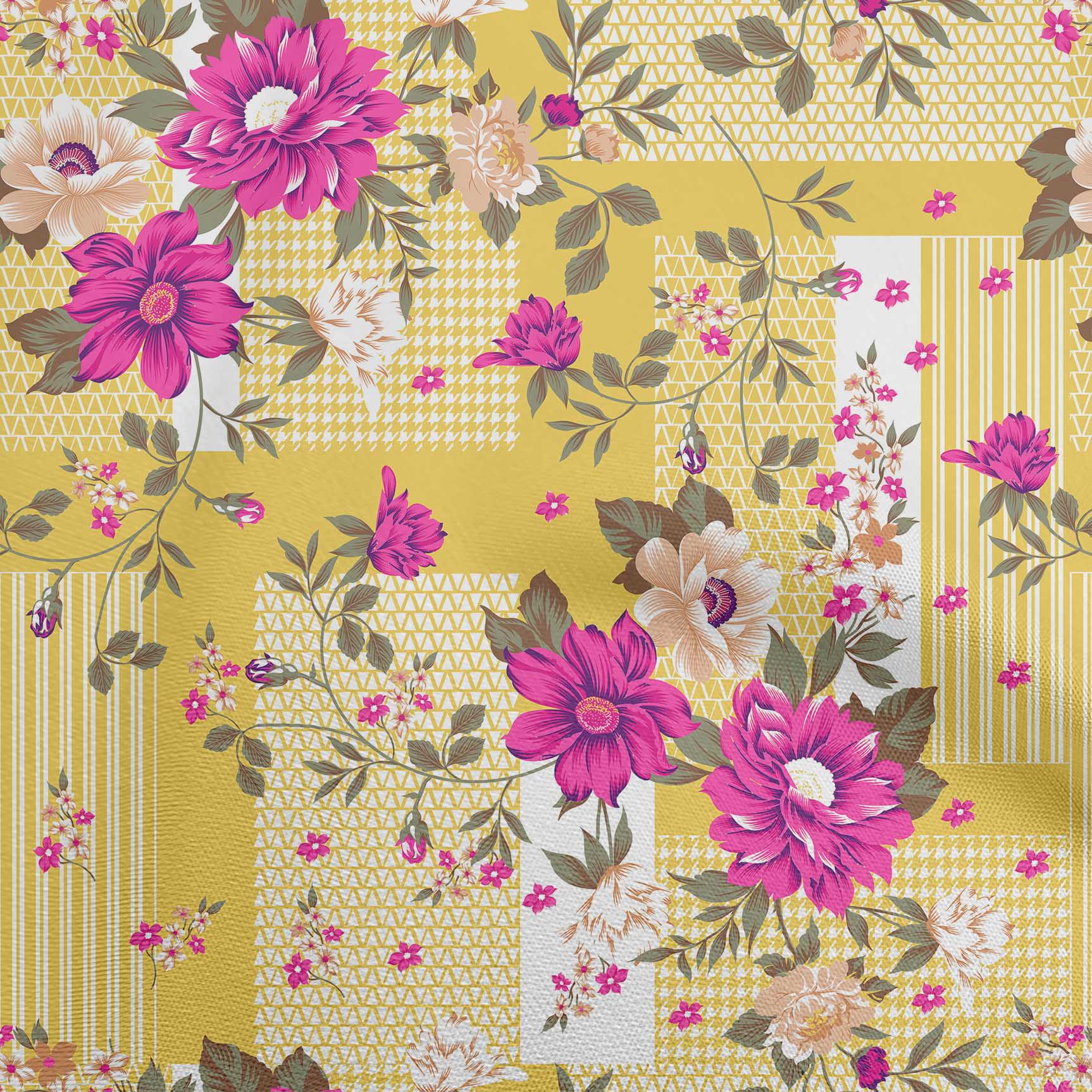 oneOone Cotton Flex Dark Beige Fabric Asian Floral With Geometrical Texture Sewing Craft Projects Fabric Prints By Yard 40 Inch 42 Inch Wide - Viscose Chiffon
oneOone Cotton Flex Dark Beige Fabric Asian Floral With Geometrical Texture Sewing Craft Projects Fabric Prints By Yard 40 Inch 42 Inch Wide - Viscose Chiffon