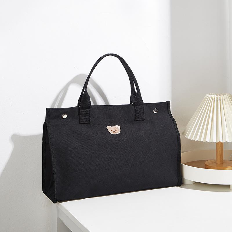 Новая женская универсальная сумка большой вместимости для мамы и малыша, многофункциональная портативная сумка через плечо чёрный
