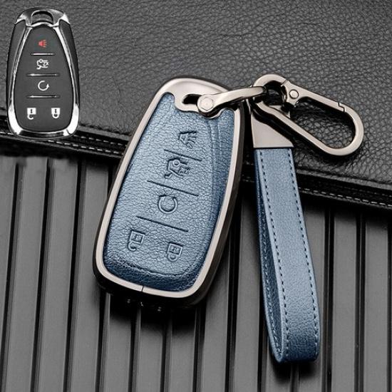 Alloy Leather Car Key Fob Case Cover For Chevy Cruze Malibu Equinox Camaro New Gun Blue
Alloy Leather Car Key Fob Case Cover For Chevy Cruze Malibu Equinox Camaro New Gun Blue