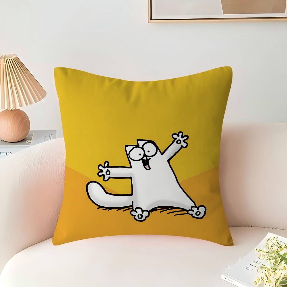 Мультяшна наволочка на подушку SIMONS CATS, наволочка на диванну подушку, прикраса для дому, кімнати, дитячий подарунок 16x16Inch
Мультяшна наволочка на подушку SIMONS CATS, наволочка на диванну подушку, прикраса для дому, кімнати, дитячий подарунок 16x16Inch