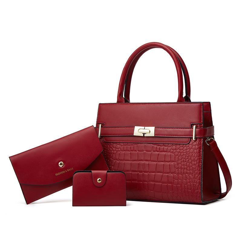 Three-Piece Women S Bag Shoulder Bag Mother And Child Bag Retro Large-Capacity Portable Messenger Bag красный
Three-Piece Women S Bag Shoulder Bag Mother And Child Bag Retro Large-Capacity Portable Messenger Bag красный