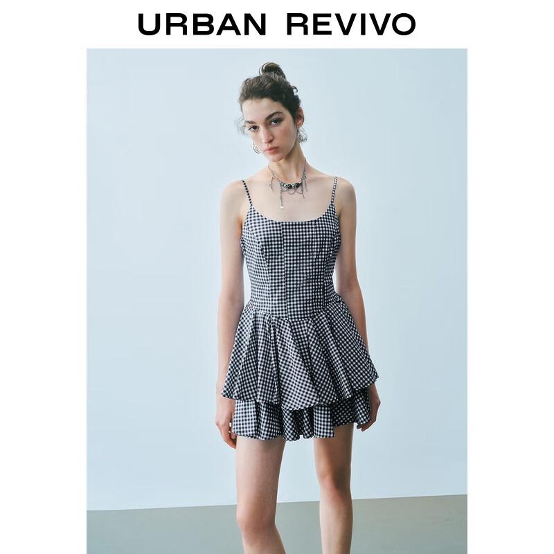 Женское ретро-платье-комбинация в клетку с многослойным кружевом S
Женское ретро-платье-комбинация в клетку с многослойным кружевом S