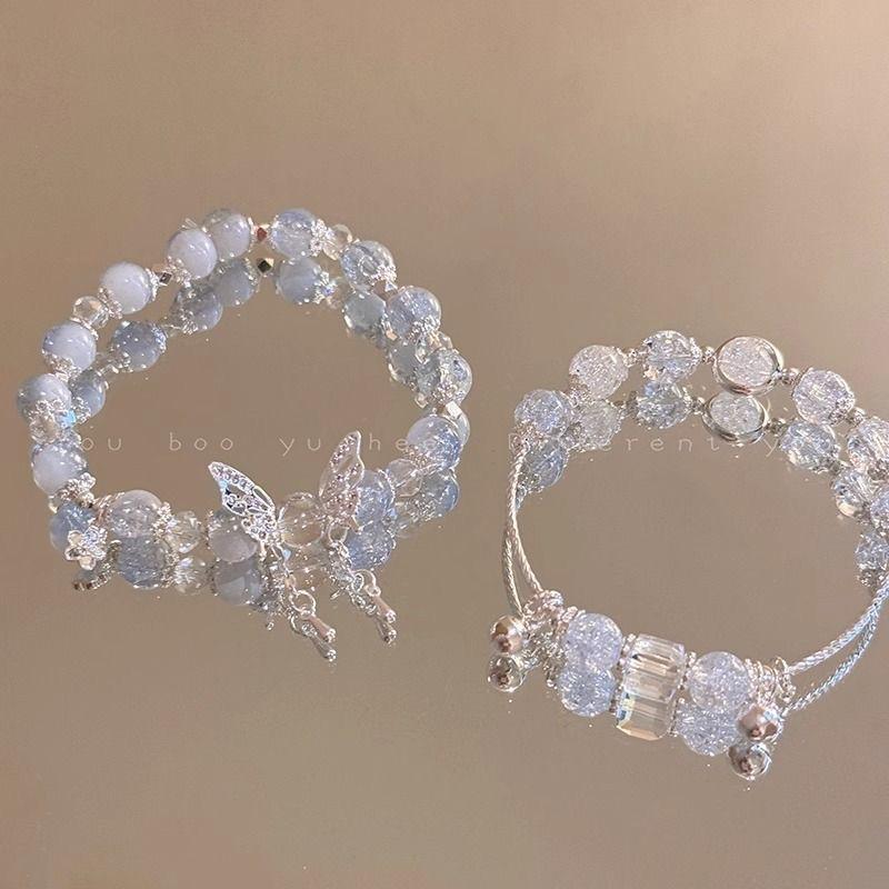 Exploding Butterfly Beaded Bracelet Women s 2025 Summer Niche Design Sense Sweet Girl Bracelet Super Fairy Student Jewelry
Exploding Butterfly Beaded Bracelet Women s 2025 Summer Niche Design Sense Sweet Girl Bracelet Super Fairy Student Jewelry