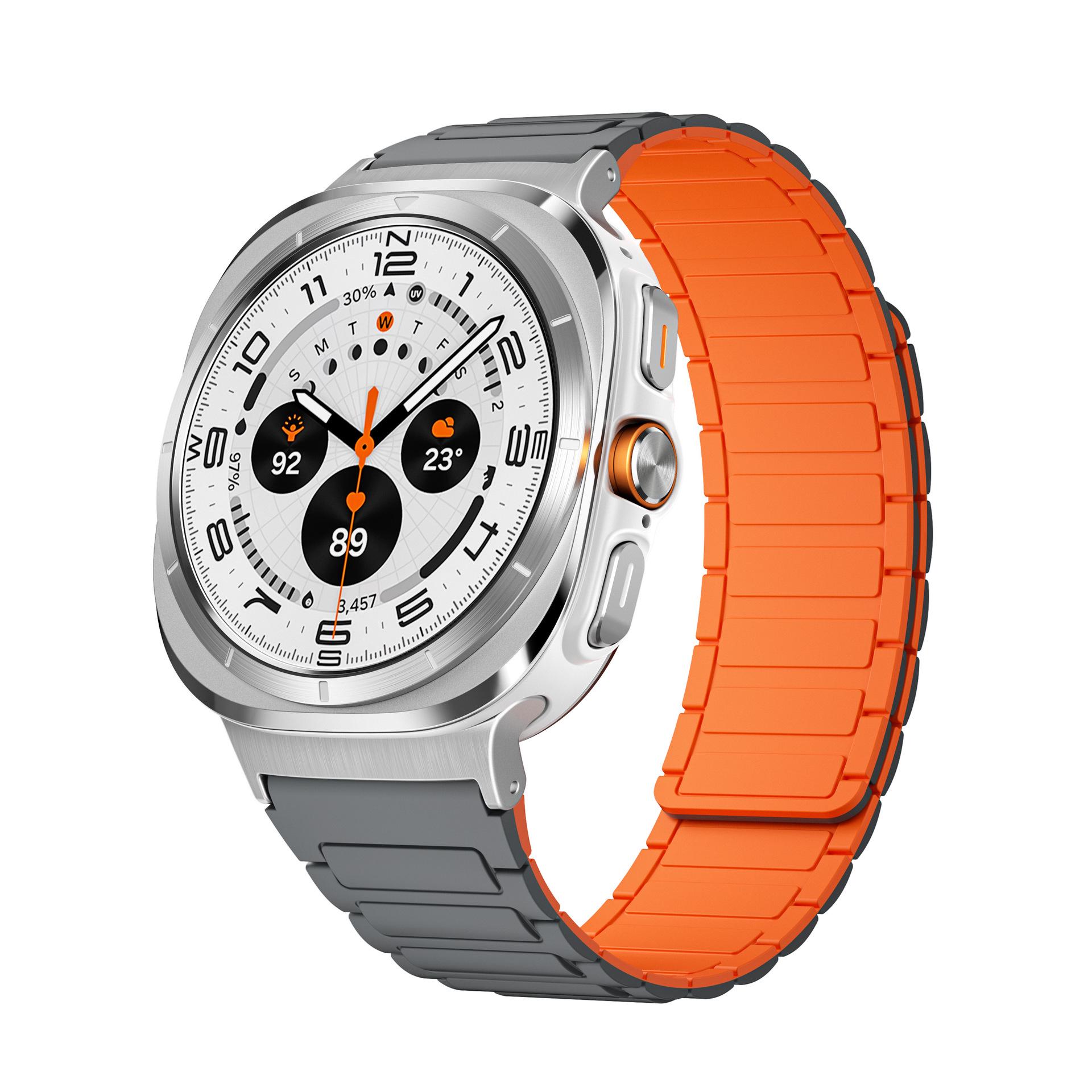 Силиконовый ремешок с магнитной застежкой для Samsung Galaxy Watch7 Ultra 47 мм 47MM
Силиконовый ремешок с магнитной застежкой для Samsung Galaxy Watch7 Ultra 47 мм 47MM