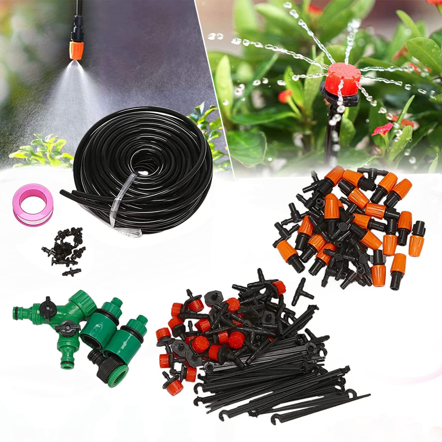 Menetop Automatic Watering Set, Spray Nozzle, Irrigation System, Drip Nozzle, Spray Nozzle, Drip Watering, Water Supply System, Watering Equipment, Wa
Menetop Automatic Watering Set, Spray Nozzle, Irrigation System, Drip Nozzle, Spray Nozzle, Drip Watering, Water Supply System, Watering Equipment, Wa