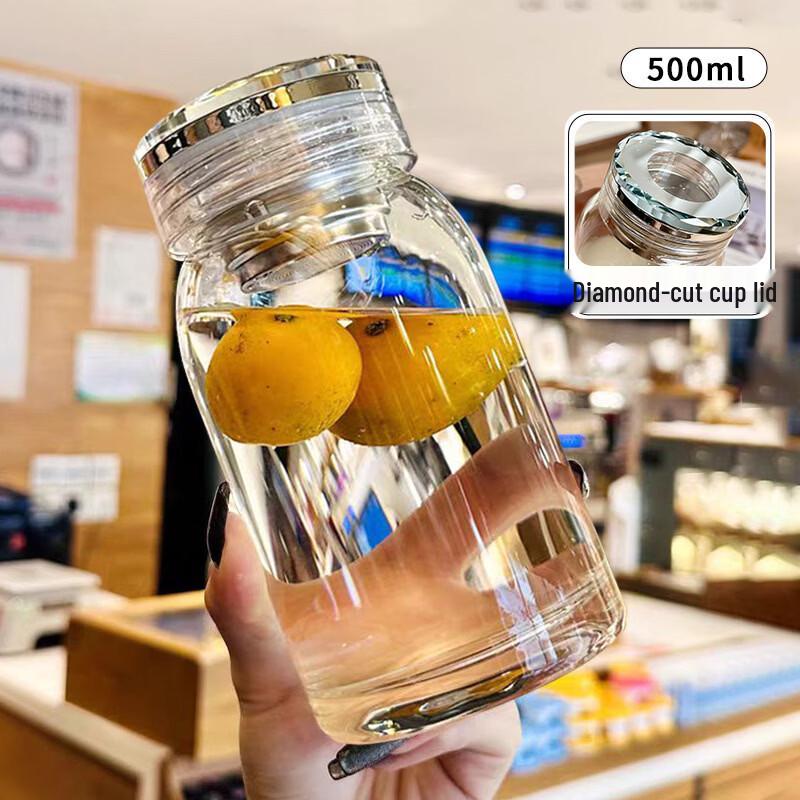 OLOEY 500ml Heat-Resistant High Borosilicate Glass Teacups with Diamond Lids (Set of 2)
OLOEY 500ml Heat-Resistant High Borosilicate Glass Teacups with Diamond Lids (Set of 2)