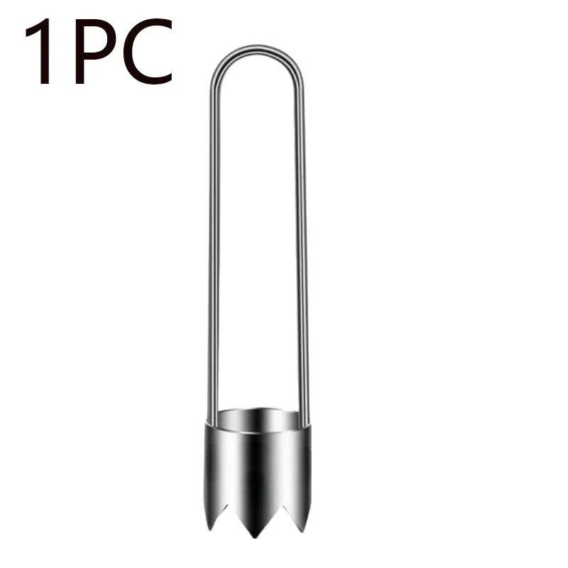 Stainless Steel Corers Portable Core Remover Fruit and Vegetable Core Extractor Kitchen Tools for Pitting Chili Peppers Melons
Stainless Steel Corers Portable Core Remover Fruit and Vegetable Core Extractor Kitchen Tools for Pitting Chili Peppers Melons