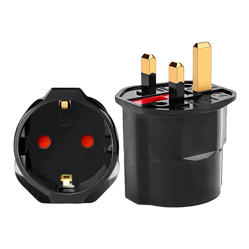 Multifunctional Eu Euro European To Uk Plugs Adapter Power Converter Plugs 2 Pin Socket Travel 250V 13A Fused Universal Adaptor
Multifunctional Eu Euro European To Uk Plugs Adapter Power Converter Plugs 2 Pin Socket Travel 250V 13A Fused Universal Adaptor